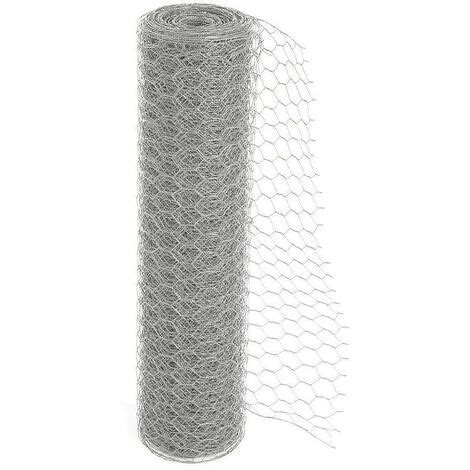 chicken wire screwfix|5m Galvanised Metal Chicken Garden Wire Netting / Fencing.